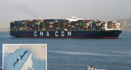 French-owned ship passes through Strait of Hormuz as Iranâs chokehold continues